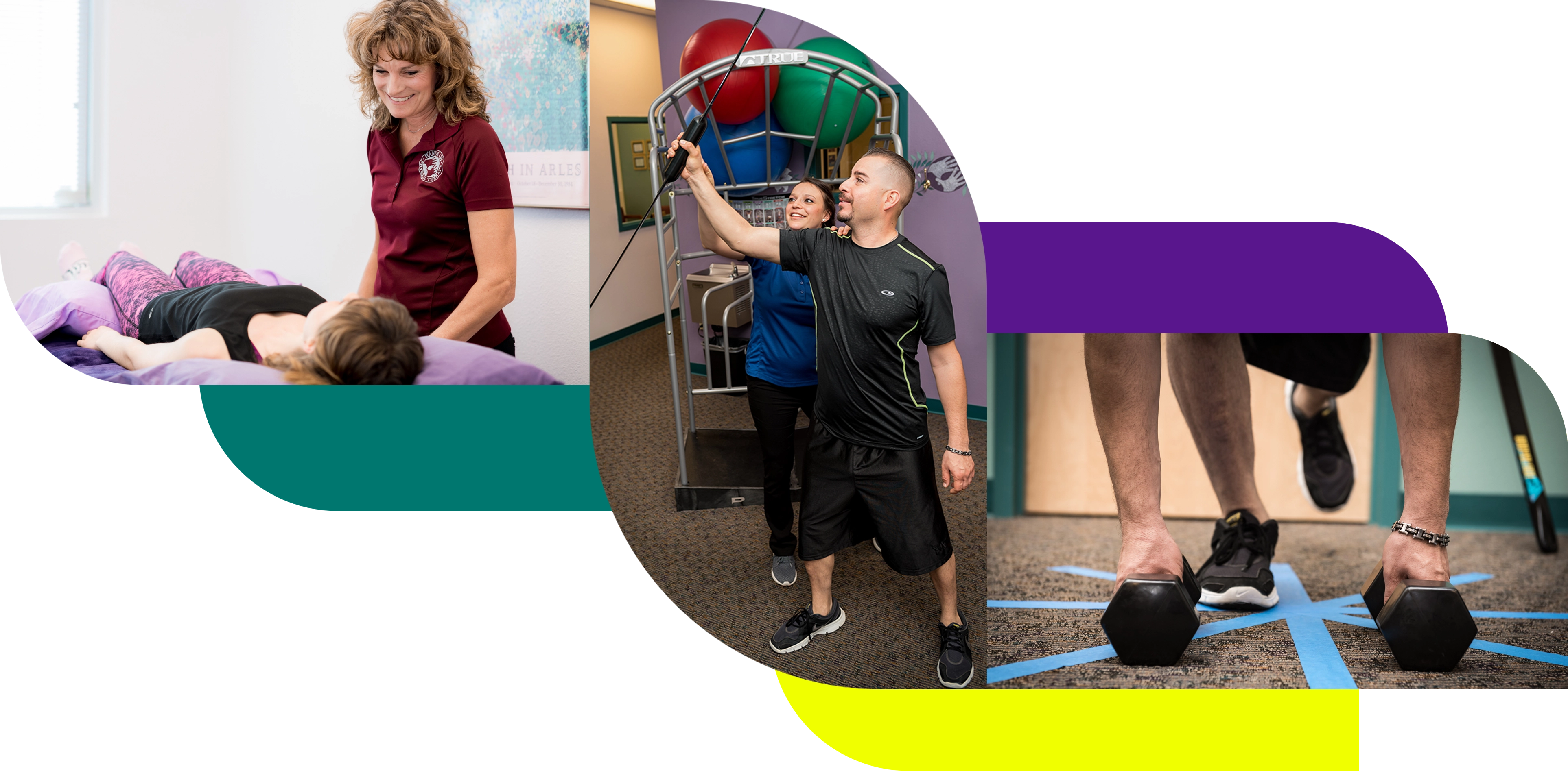 Hands on Physical Therapy collage